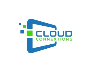 CloudConnextions.com logo design by pencilhand
