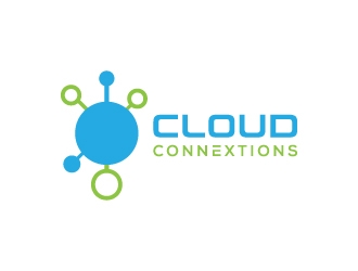 CloudConnextions.com logo design by pencilhand