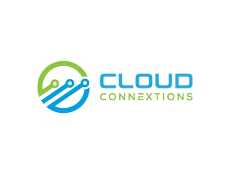 CloudConnextions.com logo design by pencilhand