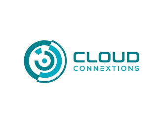 CloudConnextions.com logo design by pencilhand