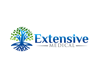 Extensive Medical logo design by THOR_