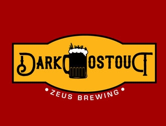 Dark Ostout logo design by LogoInvent