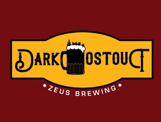 Dark Ostout logo design by LogoInvent