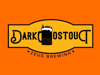 Dark Ostout logo design by LogoInvent