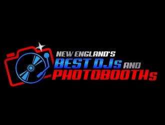 New England’s Best Dj’s and Photobooth’s logo design by jaize