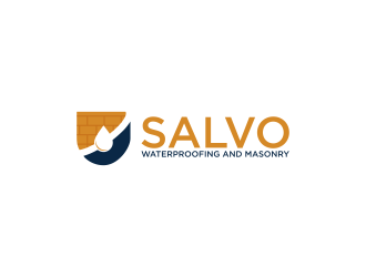 Salvo Waterproofing and Masonry  logo design by sitizen