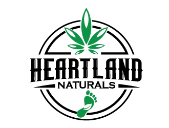 Heartland Naturals logo design by Upoops