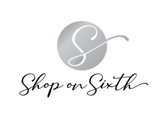 Shop on Sixth logo design by BeDesign