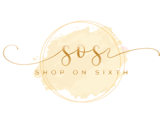 Shop on Sixth logo design by pencilhand