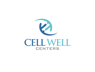 Cell well centers logo design by YONK