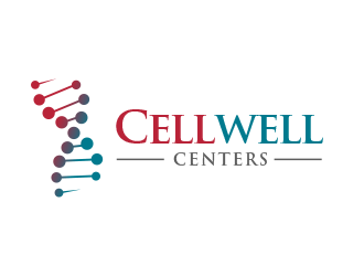 Cell well centers logo design by BeDesign