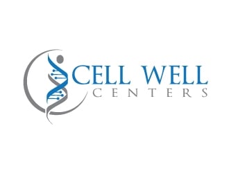 Cell well centers logo design by Upoops