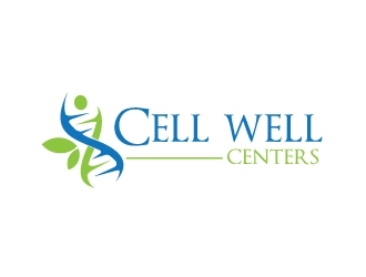 Cell well centers logo design by Upoops
