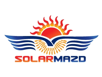 solarmazd logo design by samuraiXcreations