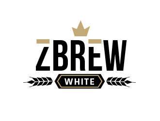 ZBrew White logo design by BeDesign