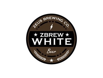 ZBrew White logo design by ksantirg