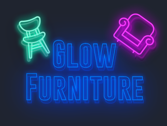 Glow Furniture logo design by sliiper