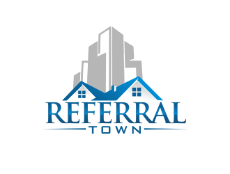 Referral Town logo design by YONK