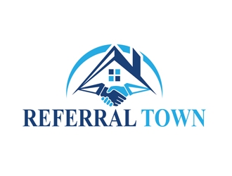 Referral Town logo design by Roma