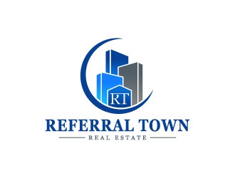 Referral Town logo design by DesignPal