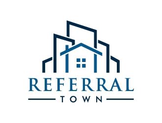 Referral Town logo design by akilis13