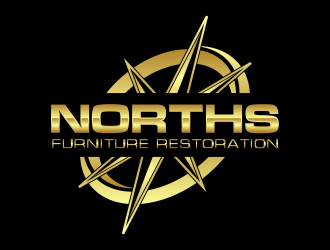 Norths Furniture Restoration logo design by beejo