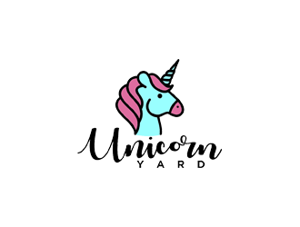 Unicorn Yard  / possible shorter name UY logo design by zeta