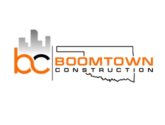 Boomtown Construction logo design by fantastic4