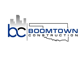 Boomtown Construction logo design by fantastic4