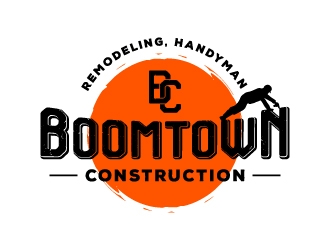 Boomtown Construction logo design by jishu