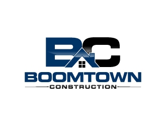 Boomtown Construction logo design by J0s3Ph