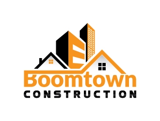 Boomtown Construction logo design by rootreeper