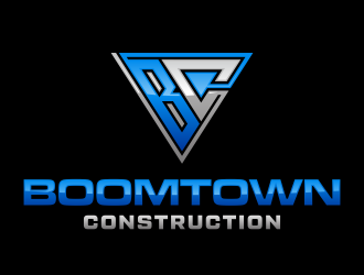 Boomtown Construction logo design by mashoodpp