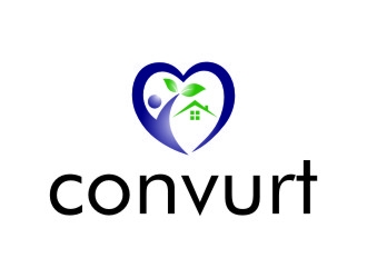 convurt logo design by jetzu