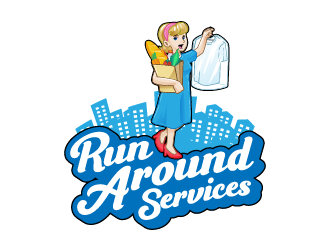 Run Around Services logo design by reight