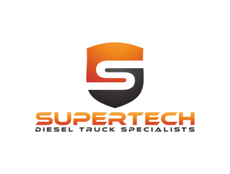 Supertech Diesel Truck Specialists logo design by dewipadi