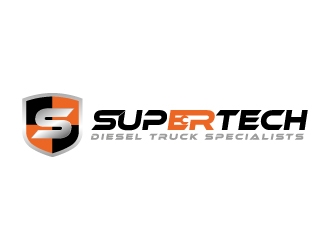 Supertech Diesel Truck Specialists logo design by MUSANG