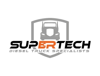 Supertech Diesel Truck Specialists logo design by MUSANG