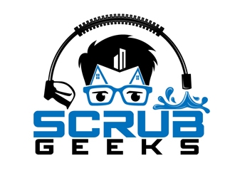 Scrub Geeks logo design by DreamLogoDesign