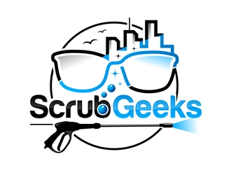 Scrub Geeks logo design by DreamLogoDesign