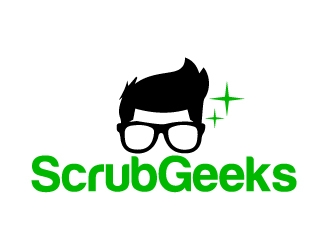 Scrub Geeks logo design by ElonStark