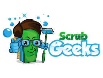 Scrub Geeks logo design by Suvendu