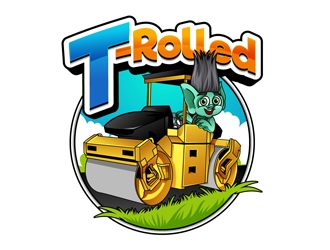 T-Rolled logo design by DreamLogoDesign