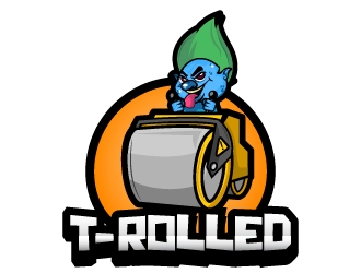 T-Rolled logo design by fries