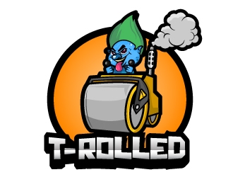 T-Rolled logo design by fries