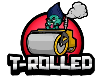 T-Rolled logo design by fries