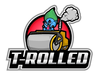 T-Rolled logo design by fries