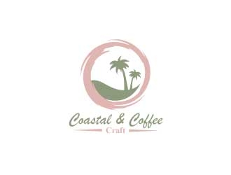Coastal Craft Coffee logo design by bayudesain88