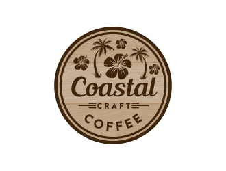 Coastal Craft Coffee logo design by Mailla