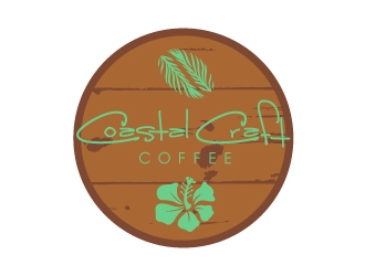 Coastal Craft Coffee logo design by desynergy